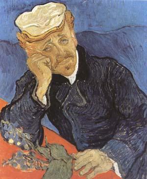 Vincent Van Gogh Portrait of Doctor Gacher (mk09) France oil painting art